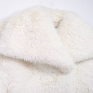 ZATRHMBM <span class=keywords><strong>Cappotto</strong></span> da Donna 2024 Nuova Moda Effetto <span class=keywords><strong>Pelliccia</strong></span> Sintetica Revers Retrò Manica Lunga Casual Caldo <span class=keywords><strong>Cappotto</strong></span> Femminile - Product Image 4