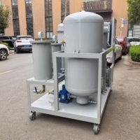 Machine de purification d'huile hydraulique, système d'élimination des impuretés d'eau et de gaz, 380V 50Hz, installation de purification d'huile triphasée
