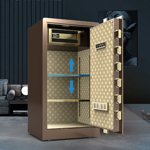 Nhà máy cung cấp Tiền Gửi an ninh vân tay/điện tử kỹ thuật số mật khẩu an toàn hộp cho tiền lớn két - Product Image 2