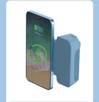 Support d'appareil photo 3 en 1 Grip Chargeur sans fil Support magnétique pour selfie 3300mA Power Bank BT Anti-shake pour iPhone 16 15 14 13 12