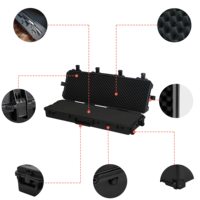 MEIJIA MJ-3200 plastique à poignée multifonctionnelle 1198L X 419W X 170Hmm Boîte de rangement pour pistolet personnalisée
