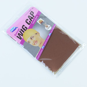 Vente en gros de perruque BELLEWORLD tendance classique 2pcs Noir Nude <span class=keywords><strong>Beige</strong></span> Perruque unisexe à lacet complet Filet à cheveux en maille extensible - Product Image 5