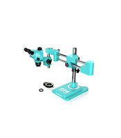 Microscope à zoom continu RF-6565TVW6, adapté à la réparation électronique de téléphones portables, aux bijoux et à l'observation des sculptures