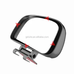 12.5cm Car Blind Spot Mirror 360 Degree Adjustable Wide Angle Side Rear Mirrors