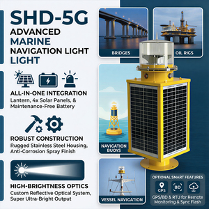 Balise marine solaire avec fonction de surveillance et de télémétrie à distance - Product Image 5