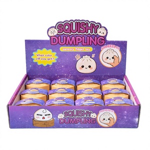 Cross Border Popular TPR Material Decompression Toy Glitter Colored Bun Shaped Venting <b>Ball</b> Dumping Decompression <b>Ball</b> Unisex 14 - Product Image 2