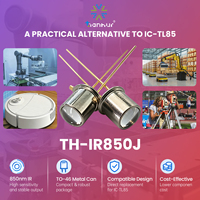 Puce LED infrarouge Tianhui ALGAN DIP traversant TO46 850nm 840~860nm pour servomoteur
