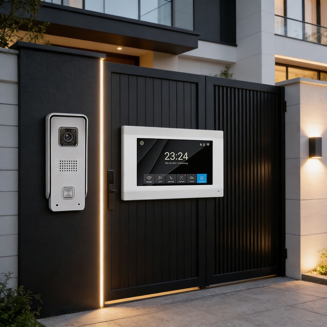 Low Power Consumption Easy Installation Indoor Unit 1 Outdoor Unit 1 Interphone Building Plug and