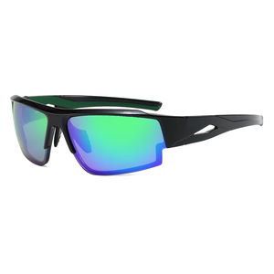 Lunettes de cyclisme, lunettes de soleil de sport, protection UV400, monture en PC, lentilles noires, type 3, pare-soleil pour hommes, randonnée en plein air - Product Image 3