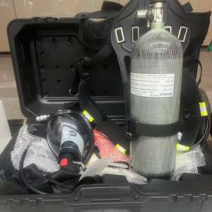 अग्नि सकारात्मक दबाव वायु श्वासयंत्र 6.8l सुरक्षा श्वसन प्रवाह की आपूर्ति करता है - Product Image 5