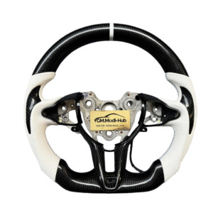 Volante de Fibra de Carbono Personalizado GM.Modi-Hub para Hyundai <span class=keywords><strong>2021</strong></span> Elantra <span class=keywords><strong>N</strong></span> / I30 <span class=keywords><strong>N</strong></span> / <span class=keywords><strong>I20</strong></span> <span class=keywords><strong>N</strong></span> - Product Image 1