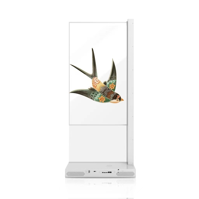 New High Quality Transparent 2024 Hologram Billboard Selling 3D Giant Recommend 55-Inch Floor Stand Indoor OLED Display