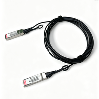Câble AOC SFP+ vers SFP+ 10G 5M 7M Noir 10GBASE SR Câble à Fibre Optique Active OM3 Multimode pour Commutateur Cisco Mikrotik Ubiquiti