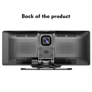 Caméra de tableau de bord universelle pour voiture 10,26 pouces, multimédia, Android Auto, WiFi sans fil, AUX, enregistreur vidéo FM, caméra de recul - Product Image 2