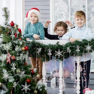 Adornos Colgantes de Acrílico Transparente con Figura de Bailarina para Decoración de Árbol de Navidad - Product Image 4