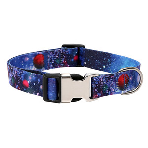 Collar de Perro de Poliéster Antipérdida con Estampado de Transferencia de Calor para Perros Pequeños, Estilo Teddy Golden <span class=keywords><strong>Retriever</strong></span>, Suministros de Cuerda de Tracción - Product Image 4