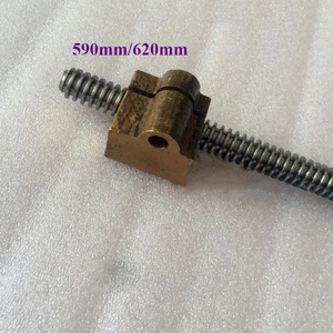 C6132/C6140A1 accessori per tornio a vite centrale gruppo dado a vite 590/620MM diametro esterno 16 denti passo 4 filettatura sinistra - Product Image 3