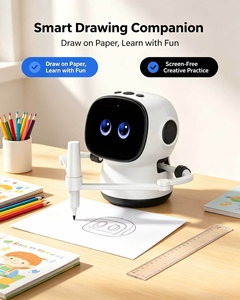 Nuovo Robot AI per <span class=keywords><strong>Disegno</strong></span> Artistico con Controllo Vocale, Genera Immagini, Schermo di Visualizzazione, Immagini Illimitate, Giocattolo Robot STEM per l'Educazione Precoce dei Bambini - Product Image 3
