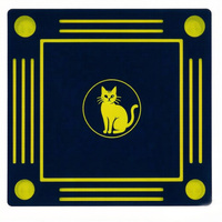 Tapis de Mahjong flottant étanche de 35,5 po pour piscine, design exclusif