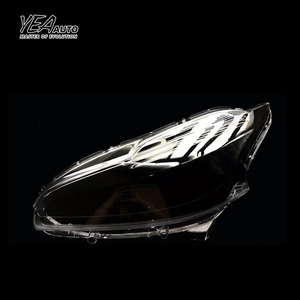 YEA AUTO Cache-phare de voiture Lentille de phare Verre de phare pour <span class=keywords><strong>Peugeot</strong></span> <span class=keywords><strong>208</strong></span> 2012-2018 Abat-jour en PC Coque transparente Verre de phare - Product Image 2