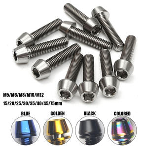 ओम टाइटेनियम बोल्ट एम 5 एम 6 एम 8 एम 10 ग्राम 5 टाइटेनियम बोल्ट मोटरसाइकिल के लिए - Product Image 3