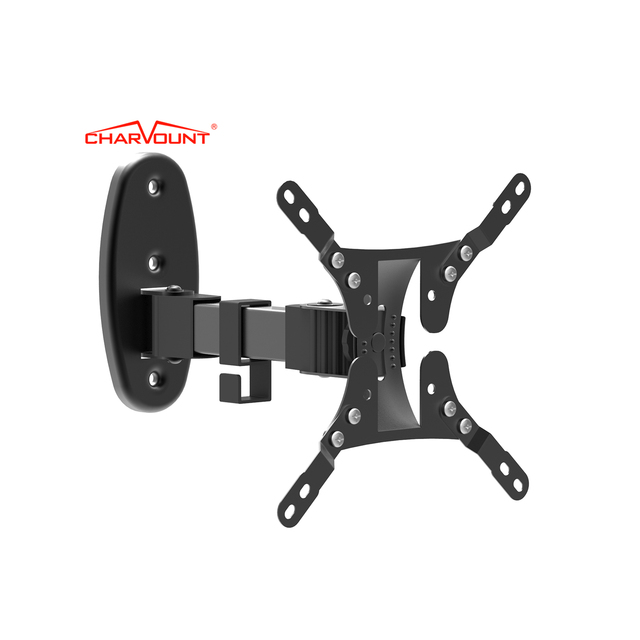 For Max Vesa 200*200 Cold Rolled Steel Black TV Mount for 17"-42" TVs with +/-15 Tilt