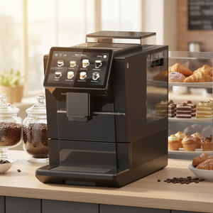 Cafetera Inteligente Totalmente Automática para Uso Doméstico, 1450W de Alta Potencia, Apagado Automático, Autolimpieza, Cafetera para Oficina/Tienda, Alta Potencia 1450W - Product Image 3