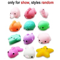 TPR Squishy personnalisé bureau balle anti-stress main presser peluche pour les enfants