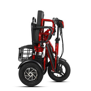 Trois roues, pneus désactivés, Scooter de mobilité pliable 14x3.5 avec un meilleur changement - Product Image 1