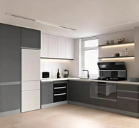 Armoires de cuisine sur mesure, ensembles d'armoires modulaires modernes intégrées, fabricant de meubles sur mesure pour toute la maison