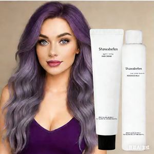 Tinta per Capelli Vegana e Cruelty-Free Semi-Permanente in Crema con Copertura Totale dei Capelli Grigi e Basso Contenuto di <span class=keywords><strong>Ammoniaca</strong></span> per Cuoio Capelluto Sensibile - Product Image 1