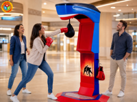 Arcade de boxe pour magasin de jouets, hall de cinéma, centre commercial, intérieur