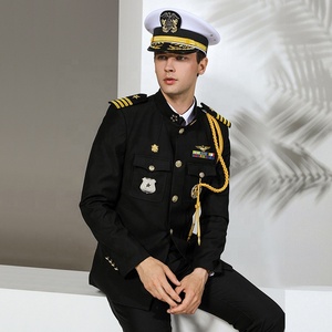 Uniforme da Ufficiale Bianca Stile USA Personalizzata all'Ingrosso per Capitani e Funzionari - Product Image 3