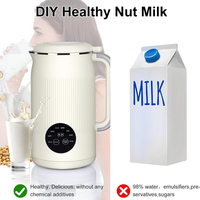Machine à extraire le lait de soja électrique de qualité supérieure, en acier inoxydable, mousseur à lait automatique, chauffage multifonctionnel, pour hôtel