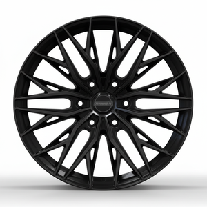 Llantas Forjadas con Diseño Elegante de Rayos Solares: Ruedas Negras Brillantes de 20 Radios - Alta Capacidad de Carga para Sedán y SUV - Product Image 1