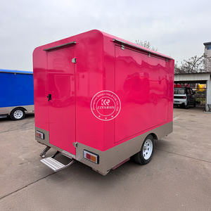 Certification CE <span class=keywords><strong>Sushi</strong></span> Beer Bar Kiosque d'alimentation de rue Remorque d'<span class=keywords><strong>atelier</strong></span> mobile Remorque de camion de restauration entièrement équipée avec cuisine complète - Product Image 3