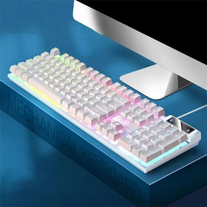 Ergonomic RGB Backlit có dây USB chơi <span class=keywords><strong>game</strong></span> bàn phím và chuột Combo teclado klavye thiết lập cho <span class=keywords><strong>game</strong></span> thủ - Product Image 5