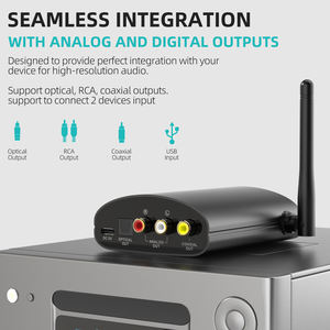 เครื่องถอดรหัสเสียงแบบสตรีมมิ่งเพลงลาวาพร้อม aptX-ll/HD/Adaptive และ LDAC ตัวรับสัญญาณ5.1บลูทูธอะแดปเตอร์บลูทูธ - Product Image 5