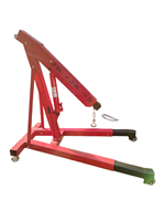 Nouvelle grue de levage de moteur hydraulique - Grue pliante manuelle pour levage de moteur automobile avec cadre en acier renforcé et élingue à chaîne