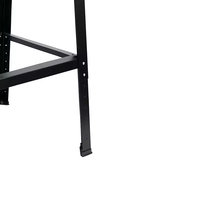 Support de table robuste SL avec pieds de nivellement réglables pour scie à onglets, perceuse sur colonne, meuleuse d'établi - Facile à utiliser, rangement facile, garantie 1 an