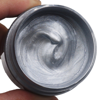 Peinture acrylique à base d'eau métallisée bleu saphir scintillante DIY 100 ml pour verre, toile, papier, peinture
