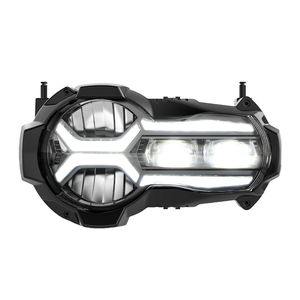 Faro Delantero para Motocicleta LOYO 12V Nuevo R1200GS con Certificación Emark, Luz Alta/Baja, DRL, Lámpara de Proyección LED, 6000K, 8000 Lúmenes, 120W, 2014-2019 - Product Image 4