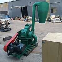 Broyeur à marteaux Hualiang pour le bois, machine à broyer le bois, capacité 3T/h, 380V/220V, machine à fabriquer de la sciure de bois