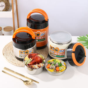 Conteneur isotherme pour le déjeuner MAX Magic |   Bocal isotherme anti-fuite pour aliments |   Boîte à bento isotherme en acier inoxydable pour <span class=keywords><strong>repas</strong></span> chauds - Product Image 3