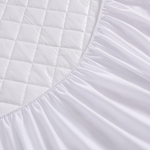 100% algodón al por mayor edredón transpirable impermeable protector de colchón - Product Image 1