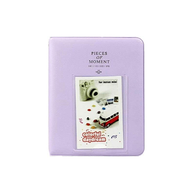 Fujifilm Instax Mini 7s/8/9/11/25/90/Link/SP-2/Liplay Photo Album with 64 Pockets Mini Instant Camera PVC Cover Film