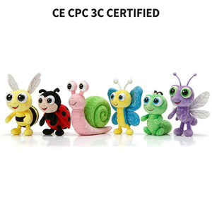 Peluche insecte personnalisée de haute qualité OEM ODM, adorable poupée insecte en peluche pour la promotion de marque, cadeau pour enfants et boutique de souvenirs - Product Image 6