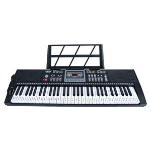 Teclado Electrónico de 61 Teclas <span class=keywords><strong>BD670</strong></span>, Piano Electrónico de Plástico para Estudiantes, Portátil para Viajes, con Batería AA, Rueda de Afinación, Micrófono Incorporado - Product Image 2