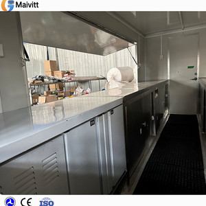 Carrello ristorante Mobile completamente attrezzato camion commerciale Fast Food Mobile Catering rimorchio con cucina completa - Product Image 4