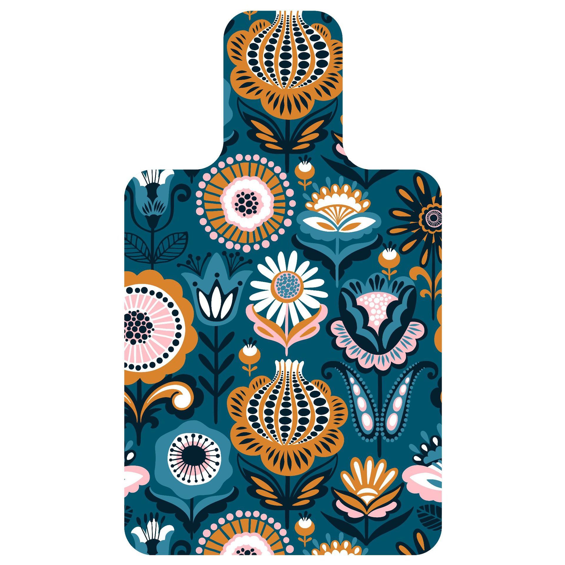 Une centaine de fleurs en pleine floraison bleu encre